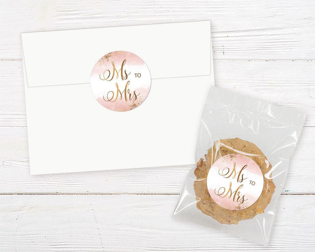 Pink Gold Glitter Sticker - goprintplus