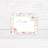 Pink Pastel Floral Invitation - goprintplus