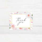 Pink Pastel Floral Invitation - goprintplus