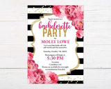 Pink Peonies Invitation - goprintplus