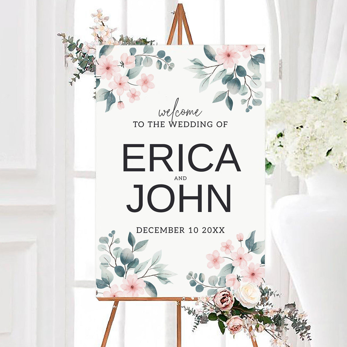 Pink Petals Invitations - goprintplus