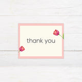 Pink Tulip Invitations - goprintplus