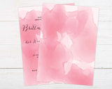 Pink Watercolor Invitation - goprintplus