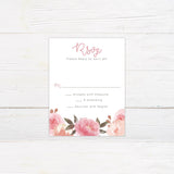 Pink and Peach Invitations - goprintplus