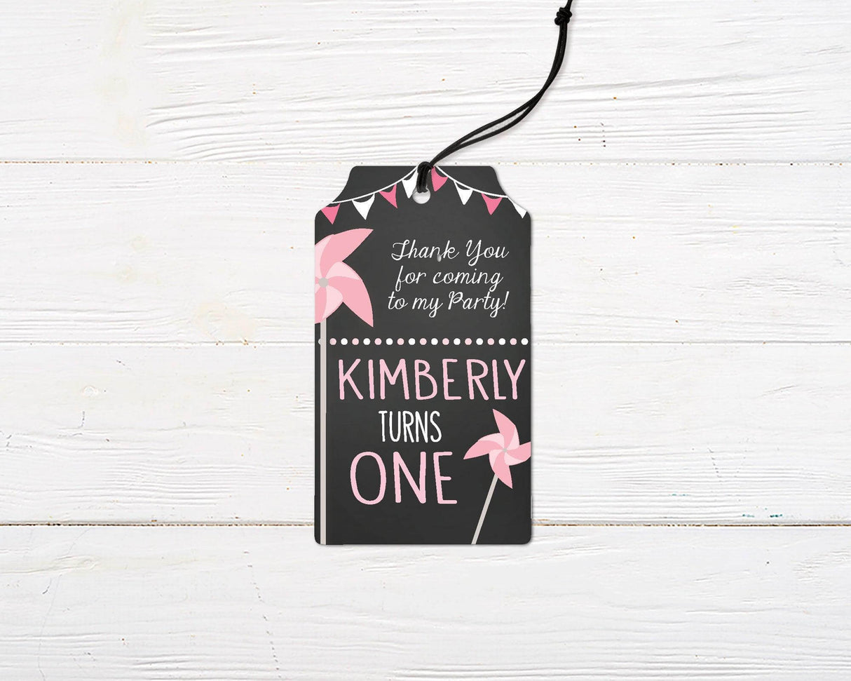 Pinwheels Favor Tag - goprintplus