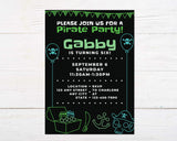 Pirate Birthday Party Invitation - goprintplus