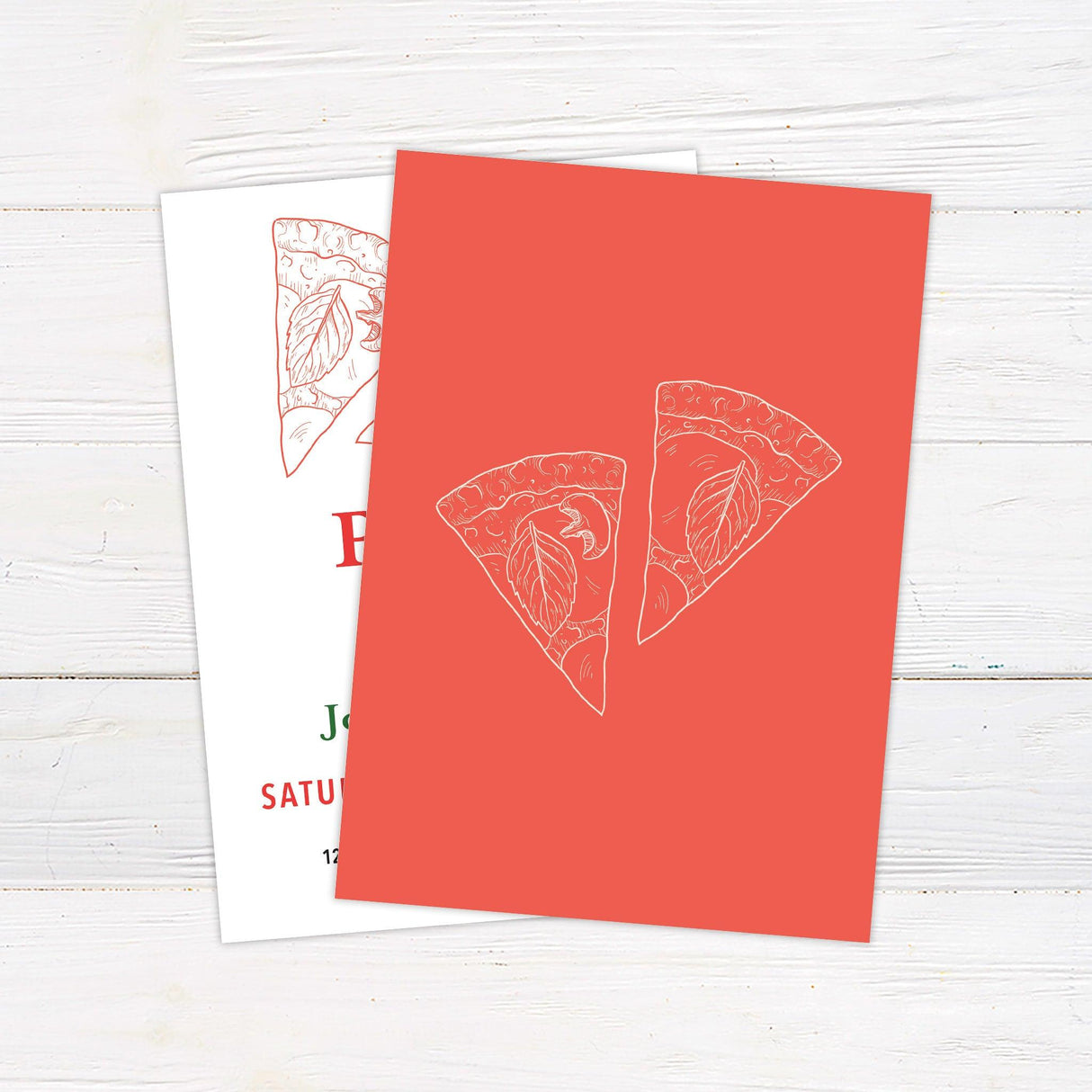 Pizza Party Invitation - goprintplus