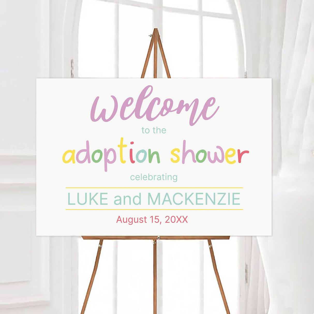 Playful Adoption Shower - goprintplus