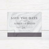 Plum Marble Invitations - goprintplus