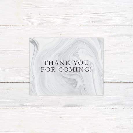 Plum Marble Thank You Cards - goprintplus