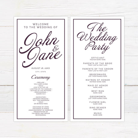 Plum Velvet Invitations - goprintplus