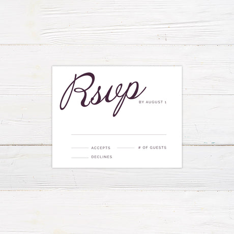 Plum Velvet Invitations - goprintplus