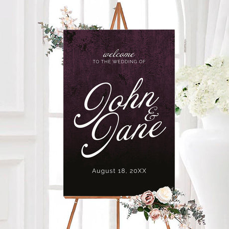 Plum Velvet Invitations - goprintplus