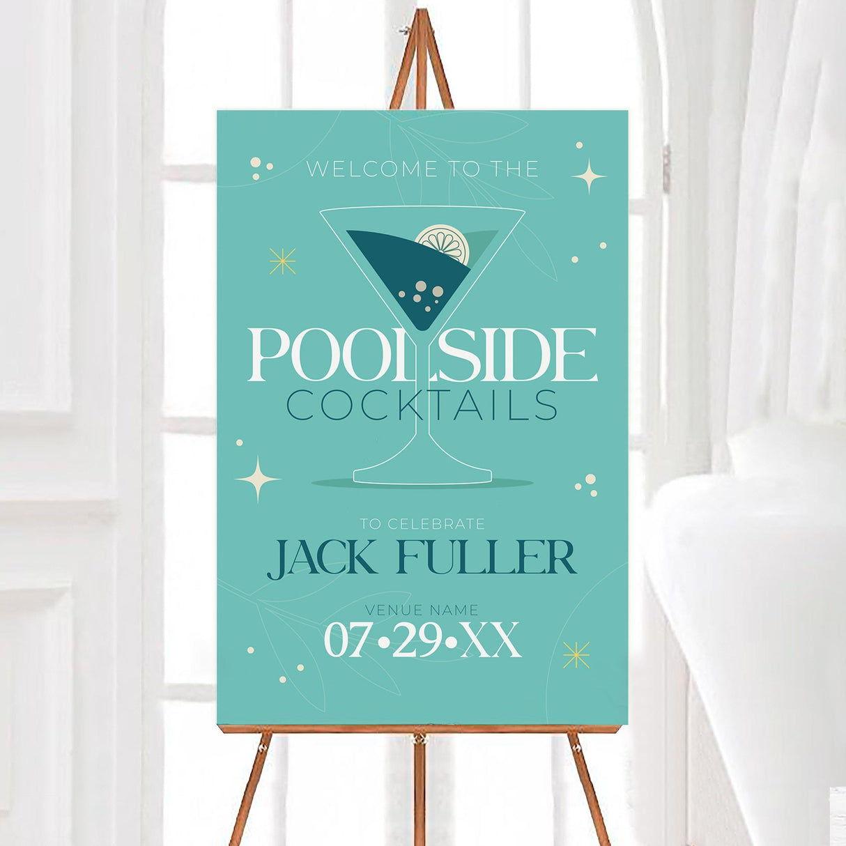 Poolside Cocktails Invitation - goprintplus