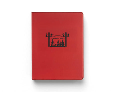 Leatherette Portfolio with Notepad - goprintplus