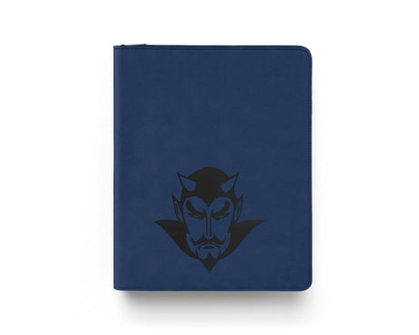 Zippered Leatherette Portfolio with Notepad - goprintplus