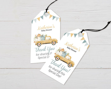 Pumpkin Truck Shower - goprintplus