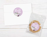 Purple Bouquet Invitation - goprintplus