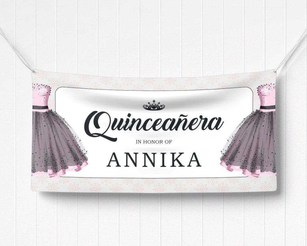 Quinceañera Gown Invitation - goprintplus