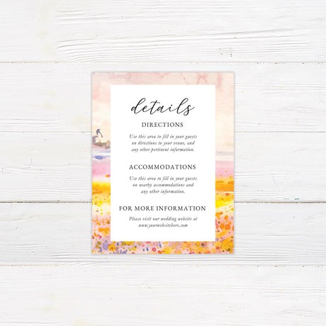 Radiant Meadow Invitations - goprintplus