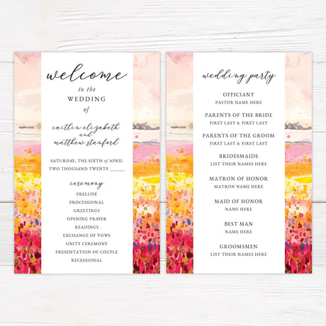 Radiant Meadow Invitations - goprintplus