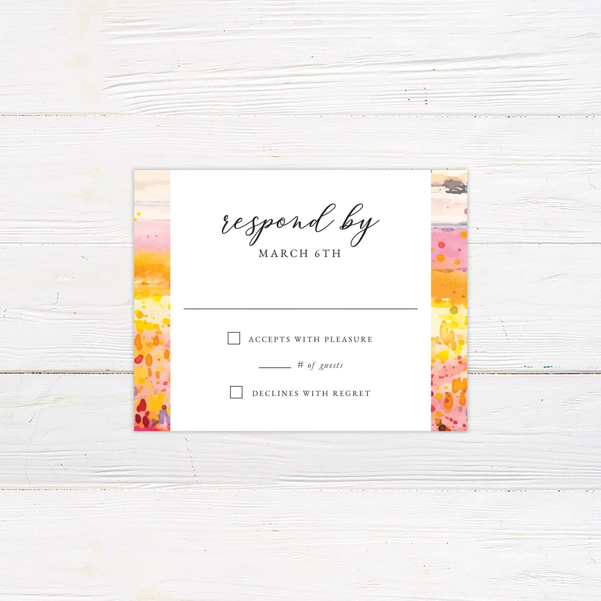 Radiant Meadow RSVP - goprintplus