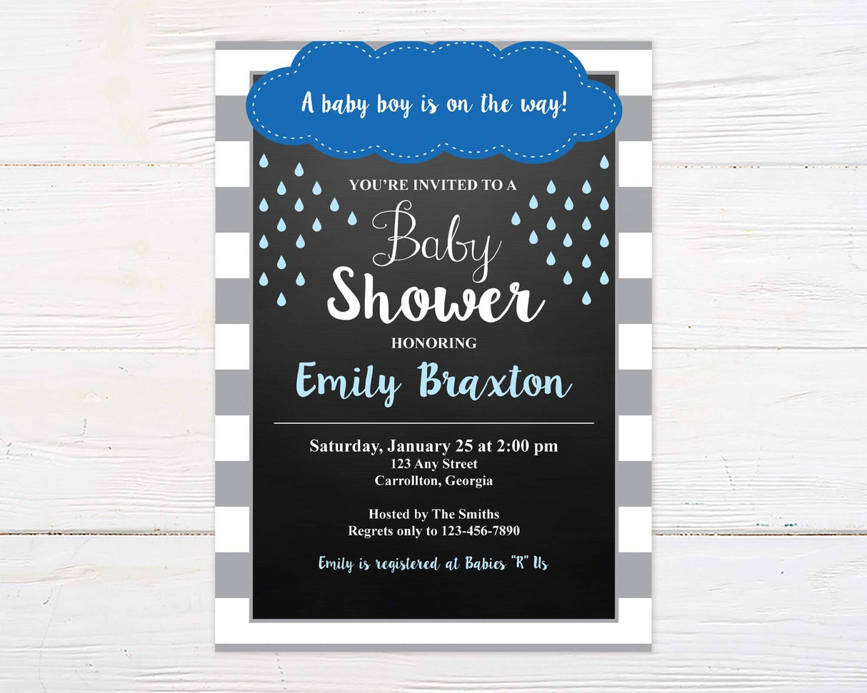 Rain Baby Shower - goprintplus