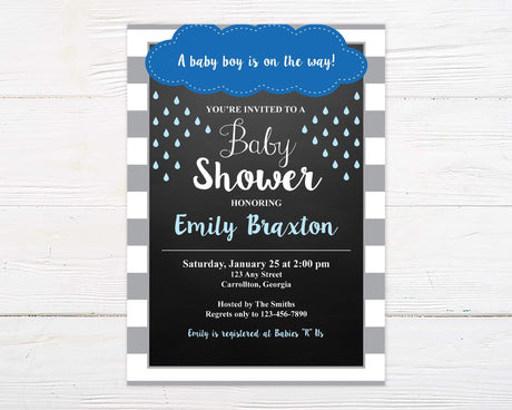 Rain Baby Shower - goprintplus