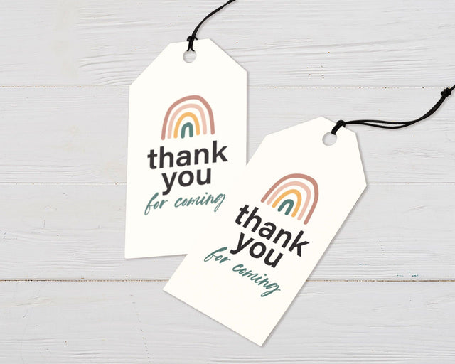 Rainbow Miracle Favor Tags - goprintplus