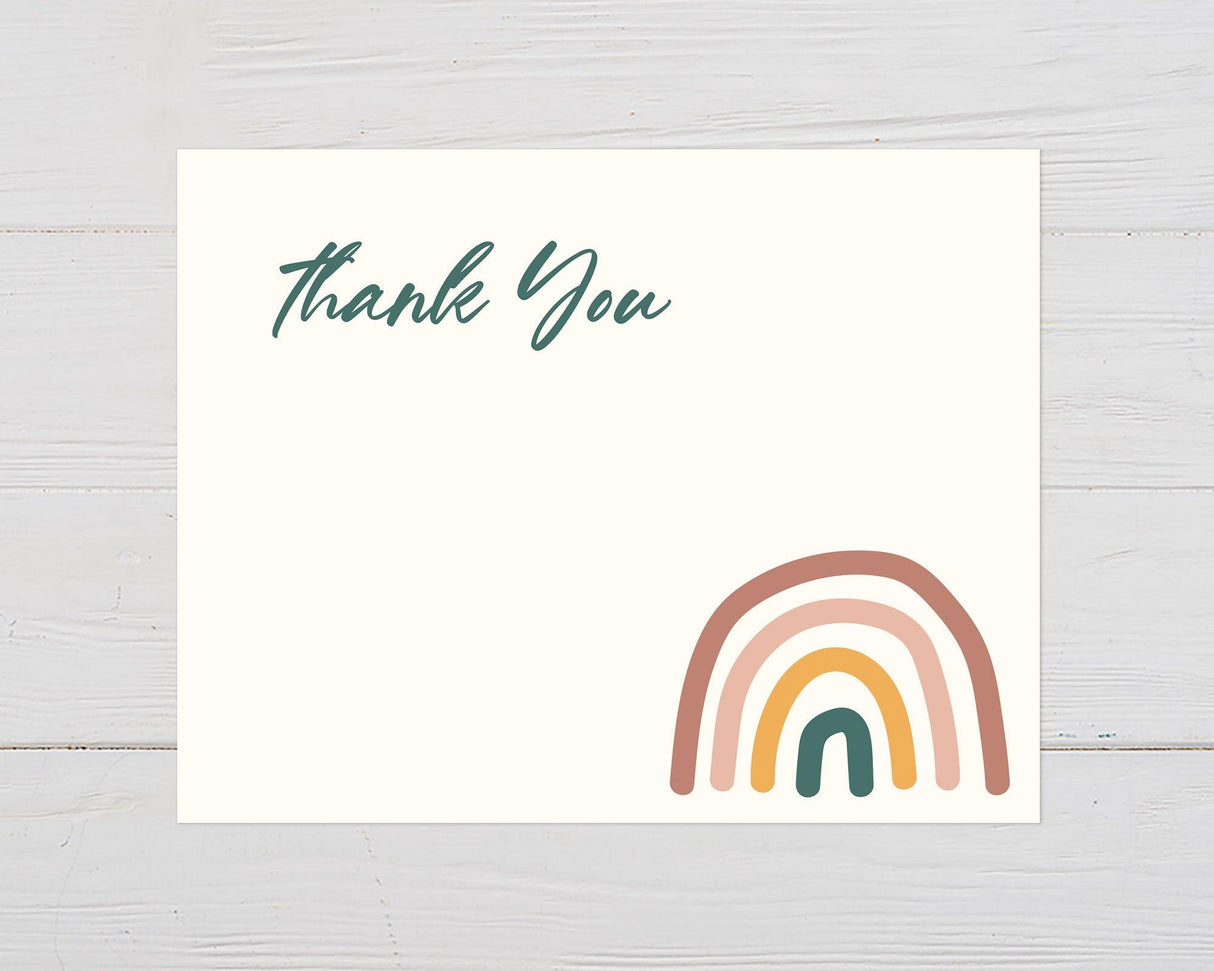 Rainbow Miracle Thank You Card - goprintplus