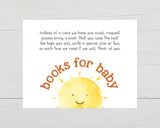 Ray of Sunshine Baby Shower Invitation