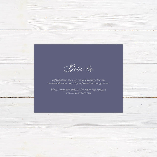 Refined Monogram Details Cards - goprintplus