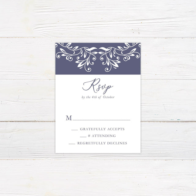 Refined Monogram RSVP - goprintplus