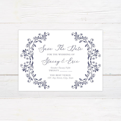 Refined Monogram Invitations - goprintplus