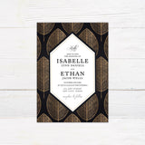 Regal Leaves Invitations - goprintplus