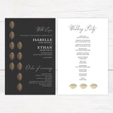 Regal Leaves Invitations - goprintplus