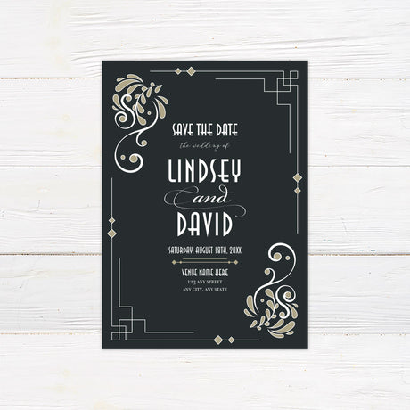 Retro Romance Invitations - goprintplus