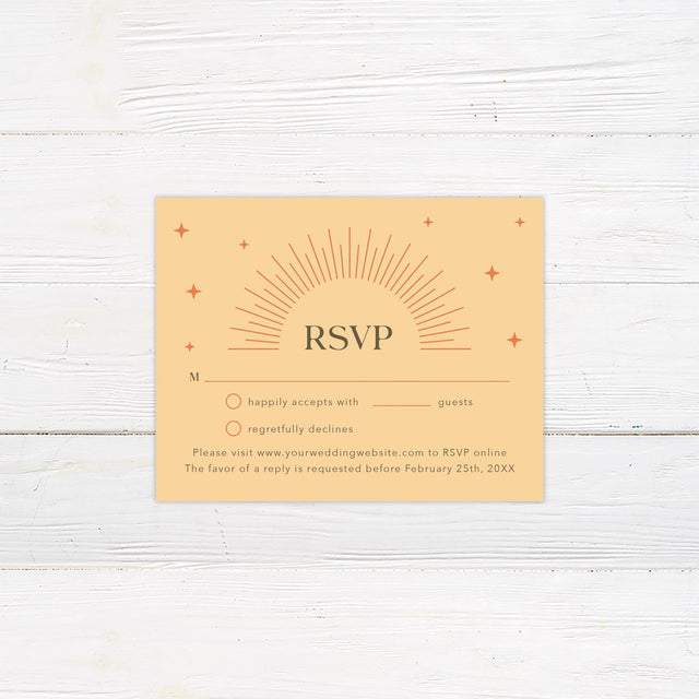 Retro Shine RSVP - goprintplus