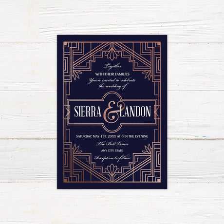 Retro Tulip Invitations - goprintplus