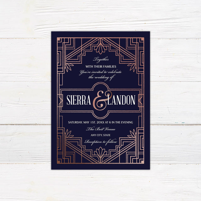 Retro Tulip Invitations - goprintplus