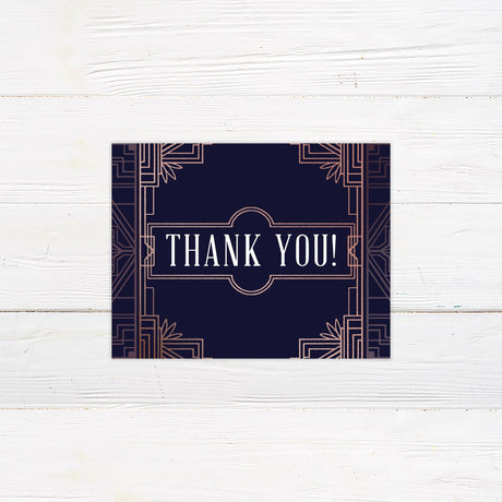 Retro Tulip Thank You Card - goprintplus