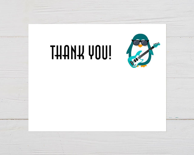 Rock A Bye Baby Thank You Card - goprintplus