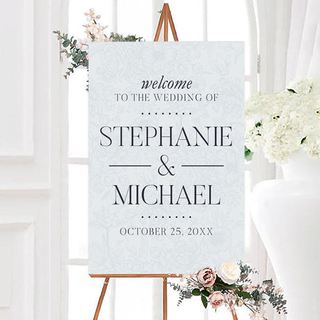 Rococo Blue Invitations - goprintplus