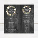 Rose Wreath Invitations - goprintplus