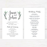 Rosemary Leaves Invitations - goprintplus