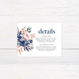 Roses and Leaves Invitations - goprintplus