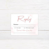 Rosy Watercolor Invitations - goprintplus