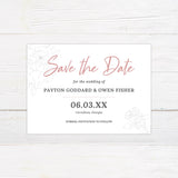 Rosy Watercolor Invitations - goprintplus