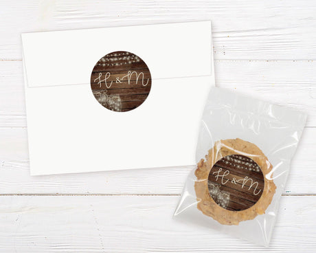 Rustic Lights Invitation - goprintplus