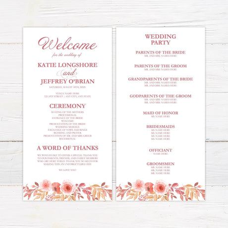 Rustic Roses Invitation - goprintplus